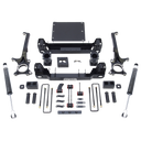ReadyLift 8 inch Lift Kit for Tundra (07-21) W/ Falcon shocks featuring heavy-duty steel brackets, control arms, and suspension hardware