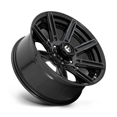 Fuel 1PC D708 Rogue - 20X9 01mm - Gloss Machined Double Dark Tint