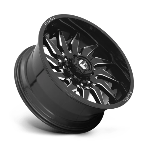 Fuel 1PC D744 Saber - 20X9 01mm - Gloss Black Milled