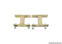 Dobinsons Front Sway Bar Extension Bracket SE59-516 (Pair) zinc plated steel for 3-6 inch lift on 1980-1997 Landcruiser 80 Series