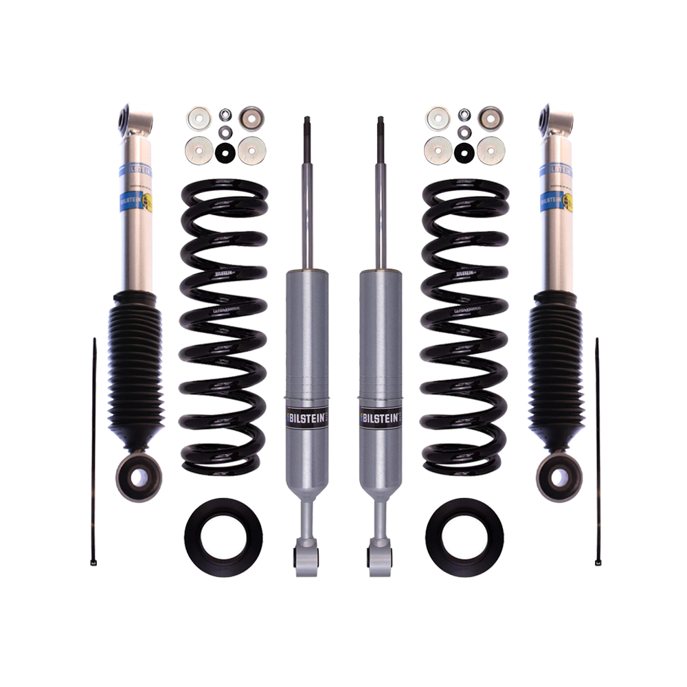 Bilstein B8 6112/5100 2.1 inch Sequoia (08-22) Leveling Kit - Excludes Platinum Models with heavy-duty shocks and coil springs