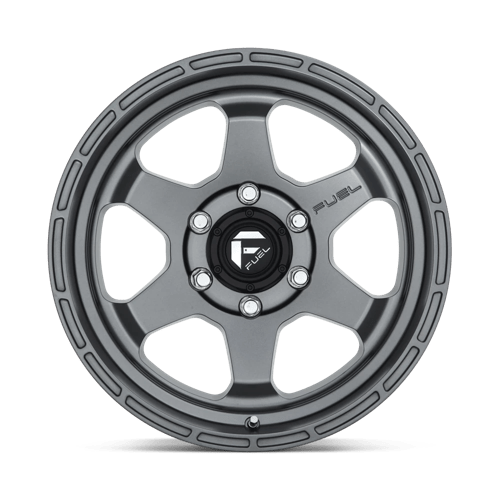 Fuel 1PC D665 Shok - 17X9 -12mm - Matte Anthracite