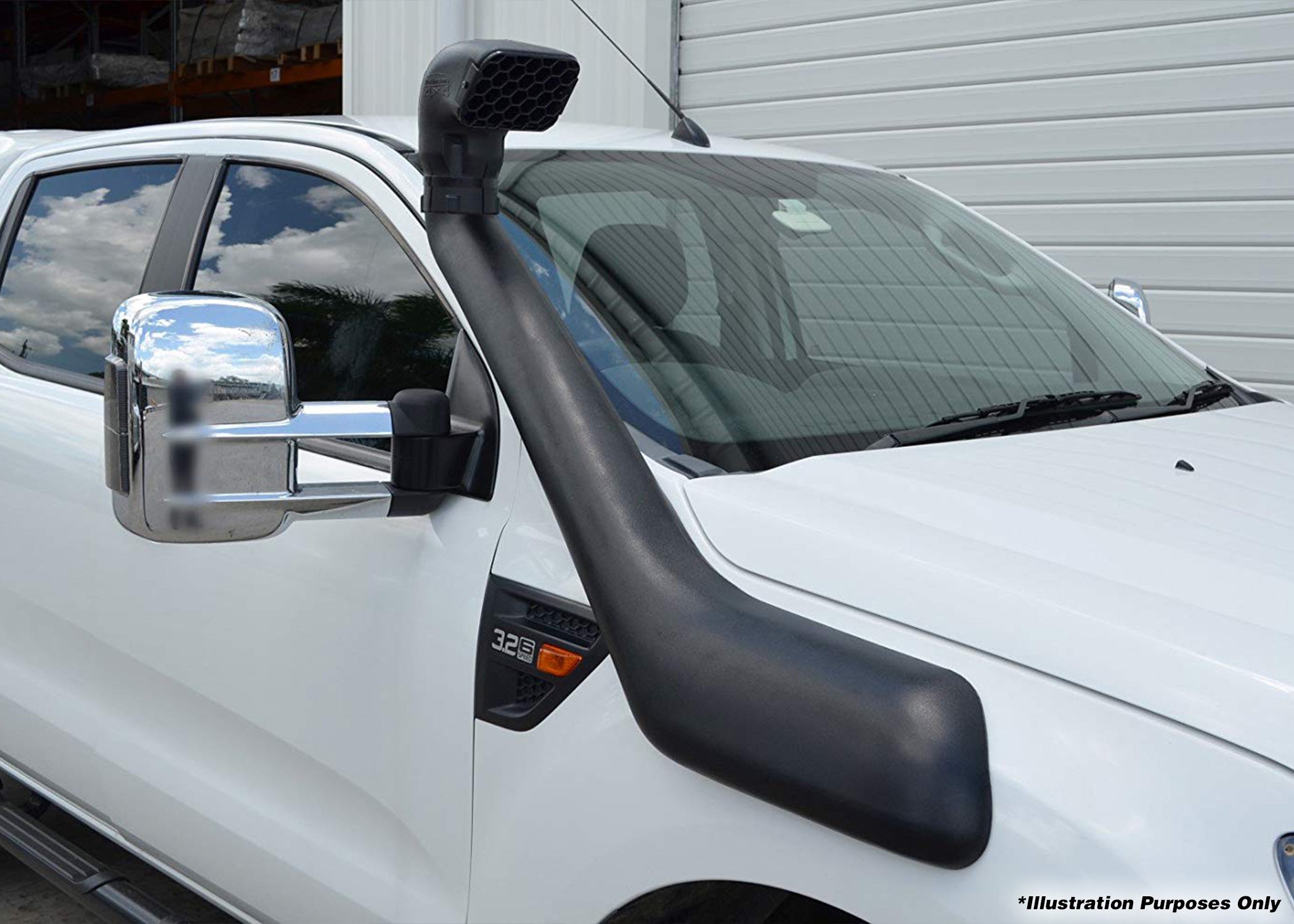 Dobinsons Snorkel Kit For Ford Ranger Px 2.2L & 3.2L Diesel - RIGHT SIDE MOUNT (EXCLUDES MODELS WITH FLARES) - SN19-3384