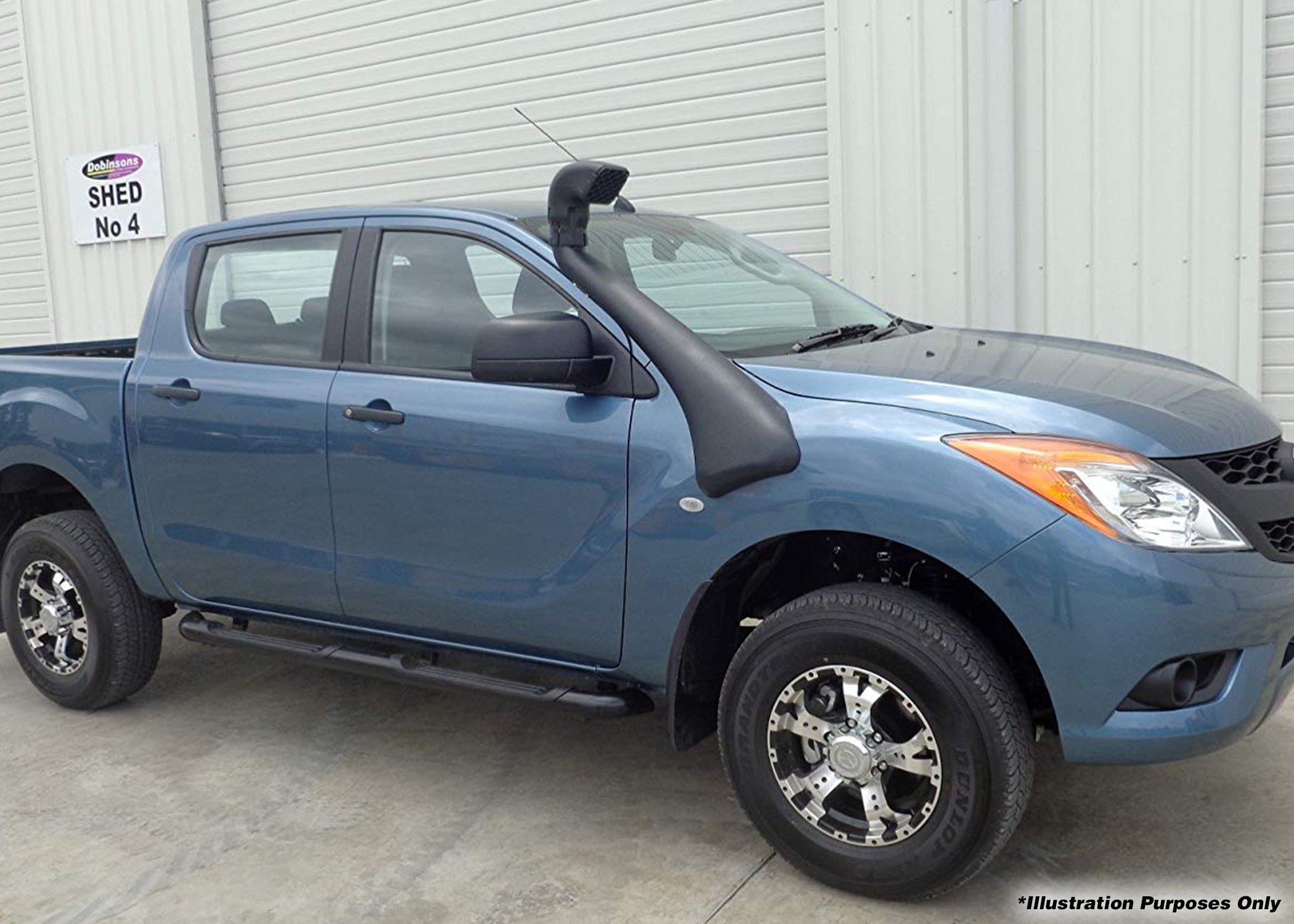 Dobinsons Snorkel Kit For Mazda Bt - 50 2012-2019 3.2L DEISEL - RIGHT SIDE MOUNT - SN39-3459