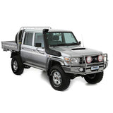 ARB Safari Armax Snorkel SS79HPV for Toyota Land Cruiser VDJ 70 Series (1VD 4.5L) with UV-stable polyethylene and stainless steel components