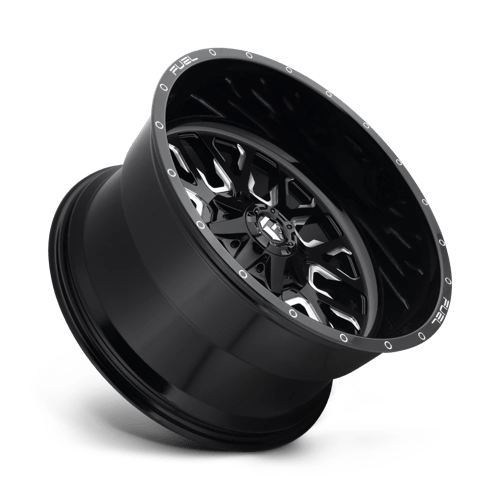 Fuel 1PC D611 Stroke - 20X9 01mm - Gloss Black Milled