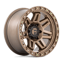 Fuel 1PC D811 Syndicate 17x9 wheel in full matte bronze with 12mm offset, designed for off-road durability and performance.