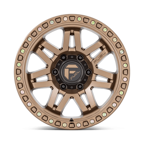 Fuel 1PC D811 Syndicate - 17X9 01mm - Full Matte Bronze