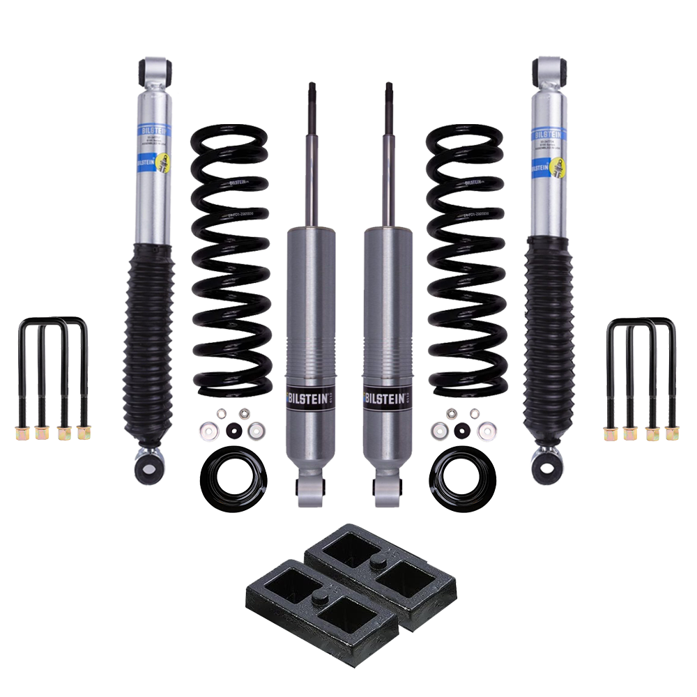 Bilstein B8 6112/5100 2.1-2.8 inch Tacoma 3.4L V6 Double Cab 4WD (98-04) Lift Kit w/ OME Springs
