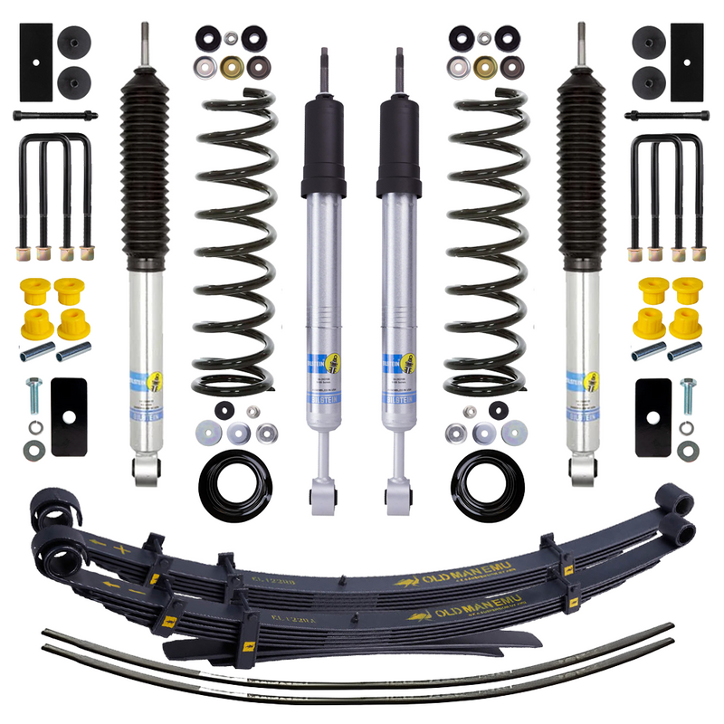 Bilstein B8 5100 2-2.5 inch Tacoma (16-23) 4WD Lift Kit – 2 inches / Standard (Up to 50 lbs) / Medium (200-400 lbs)