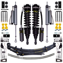 Bilstein B8 8112 0.6-2.5 inch Tacoma (05-15) Lift Kit with heavy-duty coilovers, remote reservoirs, leaf springs, and mounting hardware