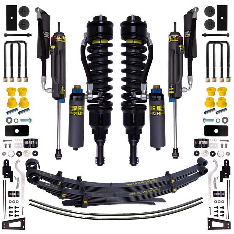 Bilstein B8 8112 DSA+ 0.4-2 inch Tacoma (16-23) Lift Kit – B8 8100 Bypass / Standard (Up to 100 lbs) / Medium (200-400 lbs)