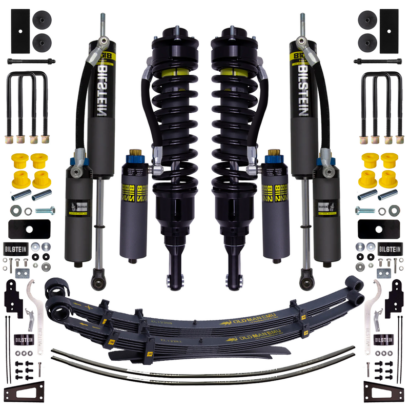 Bilstein B8 8112 DSA+ 0.4-2 inch Tacoma (16-23) Lift Kit – B8 8100 Smooth Body DSA+ / Standard (Up to 100 lbs) / Medium (200-400 lbs)