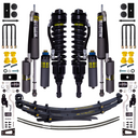 Bilstein B8 8112 DSA+ 0.9-2.6 inch Tacoma (05-15) Lift Kit with heavy-duty coilovers, shocks, leaf springs, and hardware components