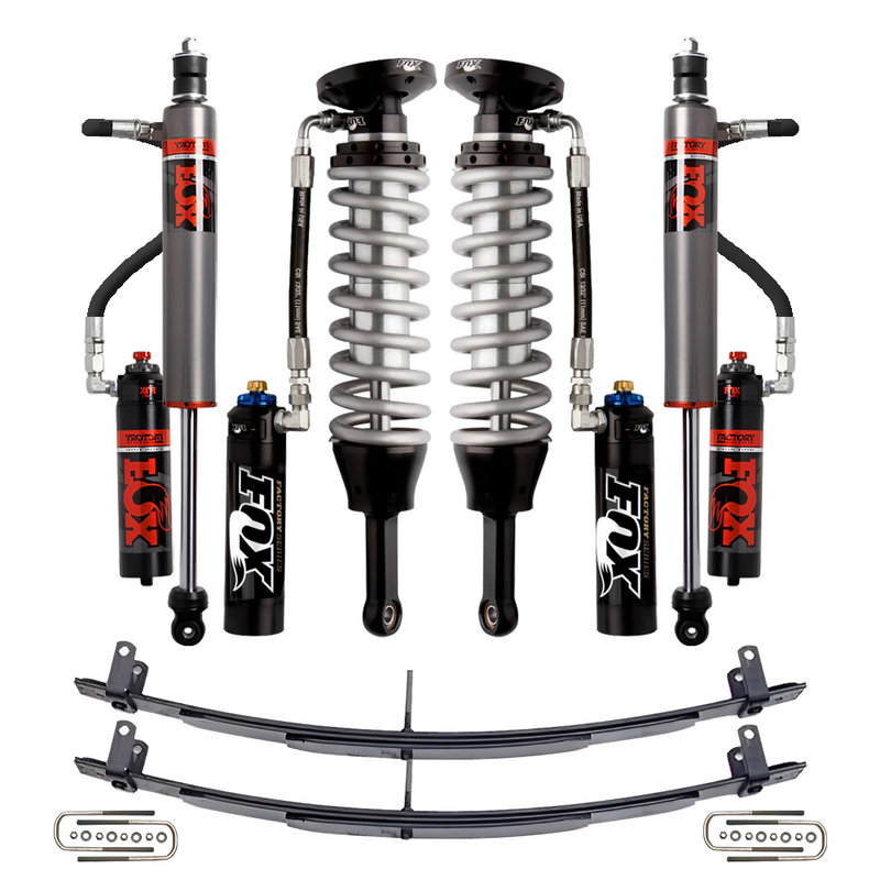 FOX 2.5 Factory Race 2 inch Lift Kit for Tacoma (05-15) – Icon Add a Leaf (0-200 lbs)