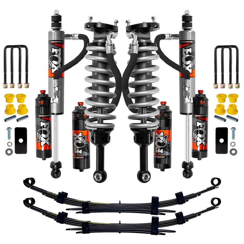 FOX 2.5 Performance Elite 2 inch Lift Kit for Tacoma (05-15) – Standard (0-200 lbs)