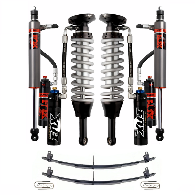 FOX 2.5 Factory Race 2 inch Lift Kit for Tacoma (16-23) – Icon Add a Leaf (0-200 lbs)