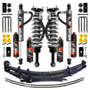 FOX 2.5 Performance Elite 2 inch Lift Kit for Tacoma (05-15) heavy-duty suspension with remote reservoir shocks and leaf springs