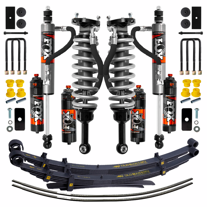 FOX 2.5 Performance Elite 2 inch Lift Kit for Tacoma (16-23) – Medium (200-400 lbs)