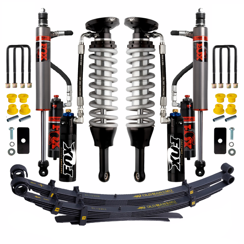 FOX 2.5 Factory Race 2 inch Lift Kit for Tacoma (16-23) – Standard (0-200 lbs)