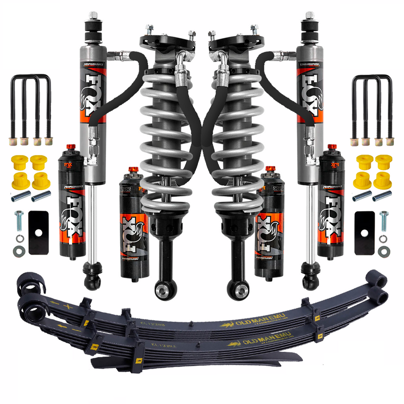 FOX 2.5 Performance Elite 2 inch Lift Kit for Tacoma (16-23) – Standard (0-200 lbs)
