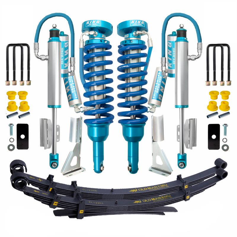 KING 2 - 3 inch Lift Kit for Tacoma (05-23) – Regular / Standard (0-200 lbs)