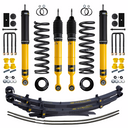 Old Man Emu Nitro+ 2-3 inch Lift Kit for Tacoma (16-23) RWD with heavy-duty shocks, coil springs, and leaf springs