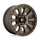 Fuel 1PC D678 Tactic - 20X9 01mm - Matte Bronze wheel with rugged multi-spoke design for off-road performance
