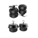 Timbren Front & Rear Bump Stops (Bundle) for Toyota Tacoma, Tundra heavy-duty rubber suspension components with mounting hardware