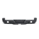 Body Armor 05-15 Toyota Tacoma Pro Series Rear Bumper in black steel with integrated shackle mounts and aux lighting cutouts