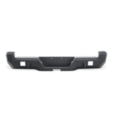 Body Armor 05-15 Toyota Tacoma Pro Series Rear Bumper in black steel with integrated shackle mounts and aux lighting cutouts