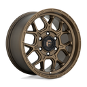 Fuel 1PC D671 Tech - 18X9 01mm - Matte Bronze wheel with multi-spoke design for off-road trucks and 4x4 vehicles