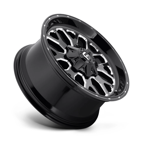 Fuel 1PC D588 Titan - 20X9 01mm - Gloss Black Milled