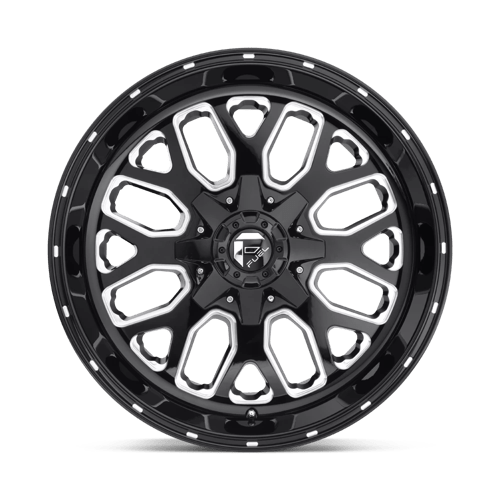 Fuel 1PC D588 Titan - 20X9 01mm - Gloss Black Milled