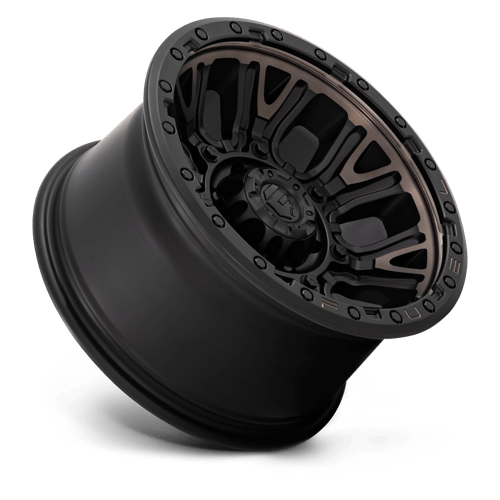Fuel 1PC D824 Traction - 17X9 -12mm - Matte Black With Double Dark Tint