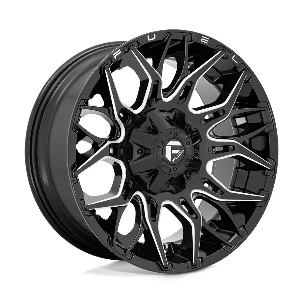Fuel 1PC D769 Twitch - 20X9 01mm - Glossy Black Milled