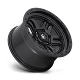 OME 2.5" Lift Kit + 17" Fuel Wheels & Tires Package for Lexus GX460 (10-23) featuring black matte alloy wheel with beadlock style rim