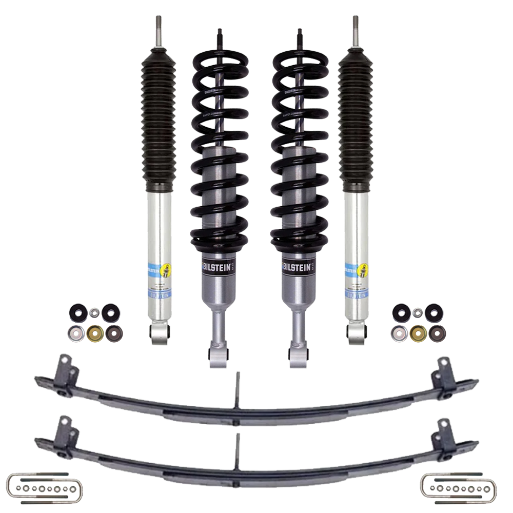 Bilstein B8 6112/5100 1.4-2 inch Tacoma 4WD (16-23) Lift Kit w/ OME Leaf Springs with Assembled Front Shocks