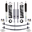 Bilstein B8 6112/5100 2-2.5 inch Tacoma RWD (05-15) Lift Kit w/ OME Leaf Springs featuring heavy-duty shocks and coil springs