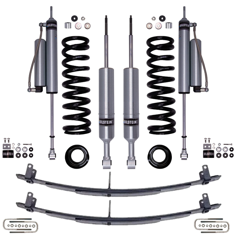Bilstein B8 6112/5160 2-2.5 inch Tacoma 4WD (05-15) Lift Kit w/ OME Leaf Springs – 2 inches / Standard (Up to 50 lbs) / Icon Add a Leaf (0-200 lbs)