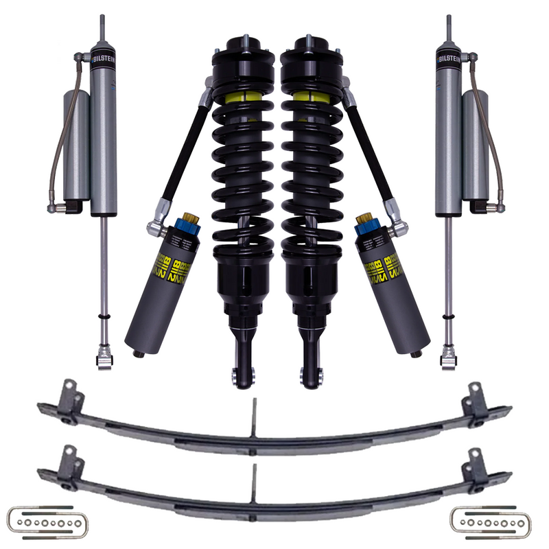 Bilstein B8 8112 DSA+ 0.4-2 inch Tacoma (16-23) Lift Kit – B8 5160 Remote Reservoir / Standard (Up to 100 lbs) / Icon Add a Leaf (0-200 lbs)