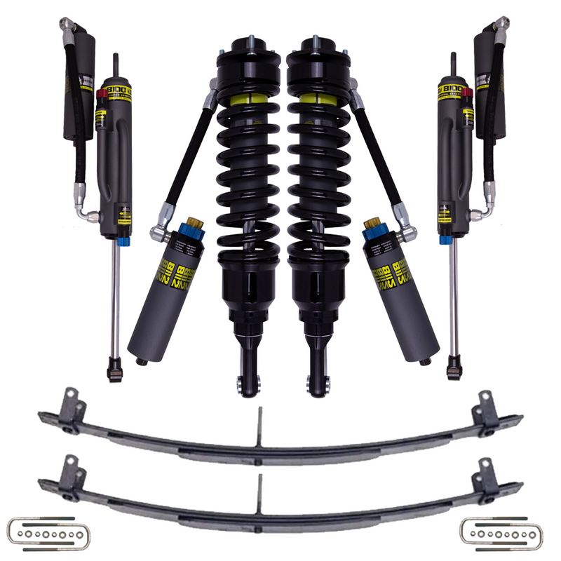 Bilstein B8 8112 DSA+ 0.4-2 inch Tacoma (16-23) Lift Kit – B8 8100 Bypass / Standard (Up to 100 lbs) / Icon Add a Leaf (0-200 lbs)
