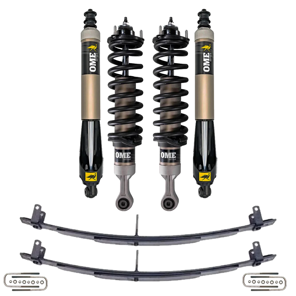 OME MT64 2-3 inch Lift Kit for Tacoma (16-23) with Assembled Front Shocks
