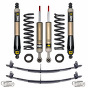 Old Man Emu MT64 2-3 inch Lift Kit for Tacoma RWD (16-23) with monotube shocks, coil springs, leaf springs, and mounting hardware