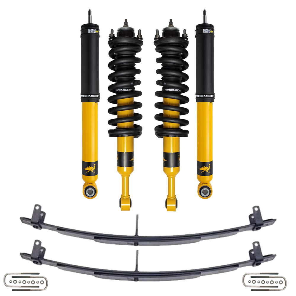 OME Nitro+ 2-3 inch Lift Kit for Tacoma (05-15) with Assembled Front Shocks
