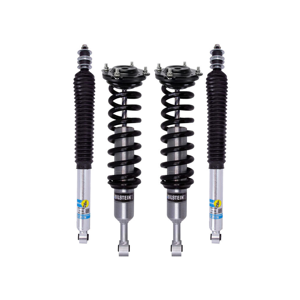 Bilstein B8 6112/5100 2.2 inch Tundra Gas (22-ON) Leveling Kit with Assembled Front Shocks for heavy-duty suspension upgrade