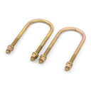 Dobinsons U-Bolt Kit (Pair) - UB19-232K high-strength steel hardware for lifted leaf spring suspension systems