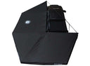 UDA18079919 XD NOMADIC 270-AWNING W/LIGHTS & BLK OUT , DRIVER SIDE, BLK BODY, BLK TRIM & BLK black heavy-duty off-road awning with integrated lights and blackout design