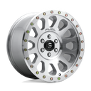 Fuel 1PC D647 Vector - 17X8.5 07mm - Diamond Cut Machined With Clear Coat wheel with multi-spoke design for off-road trucks