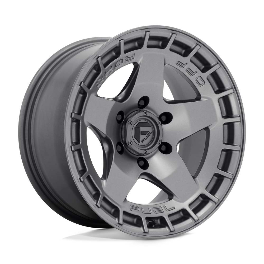 Fuel 1PC D734 Warp - 17X9 01mm - Matte Gun Metal